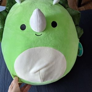 Tristan the Triceratops Squishmallow 12"